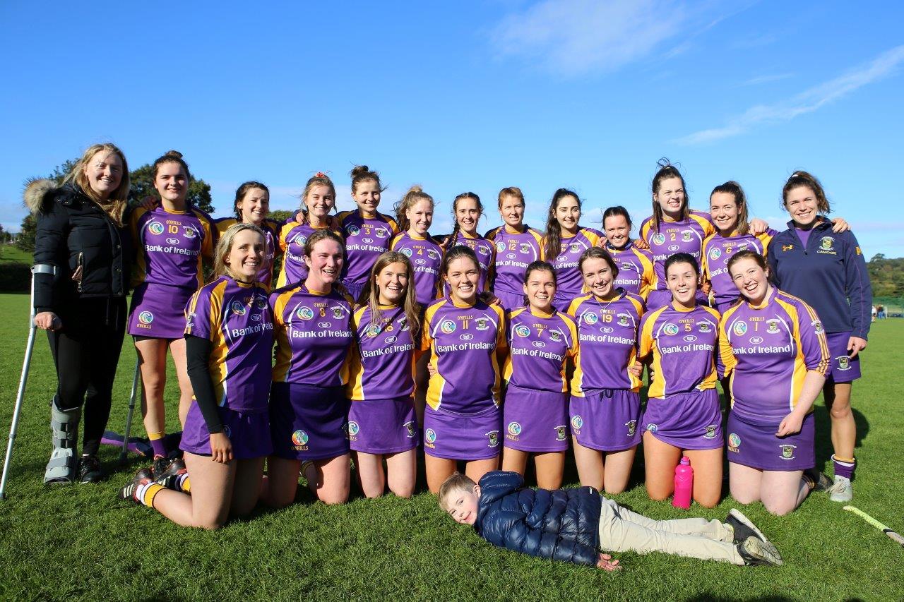 Senior Camogie Team into Championship Final