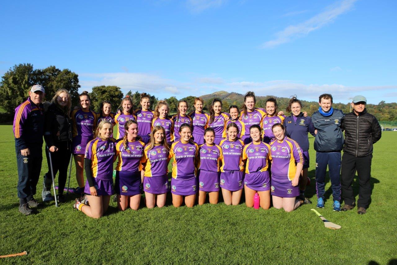 Senior Camogie Team into Championship Final