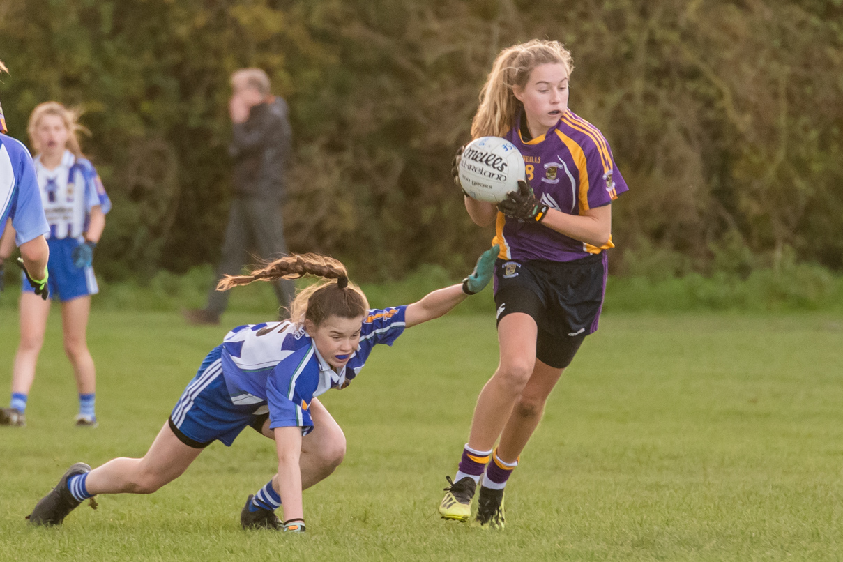 Kilmacud Crokes Under 13 Ladies Football Cup Final versus Ballyboden