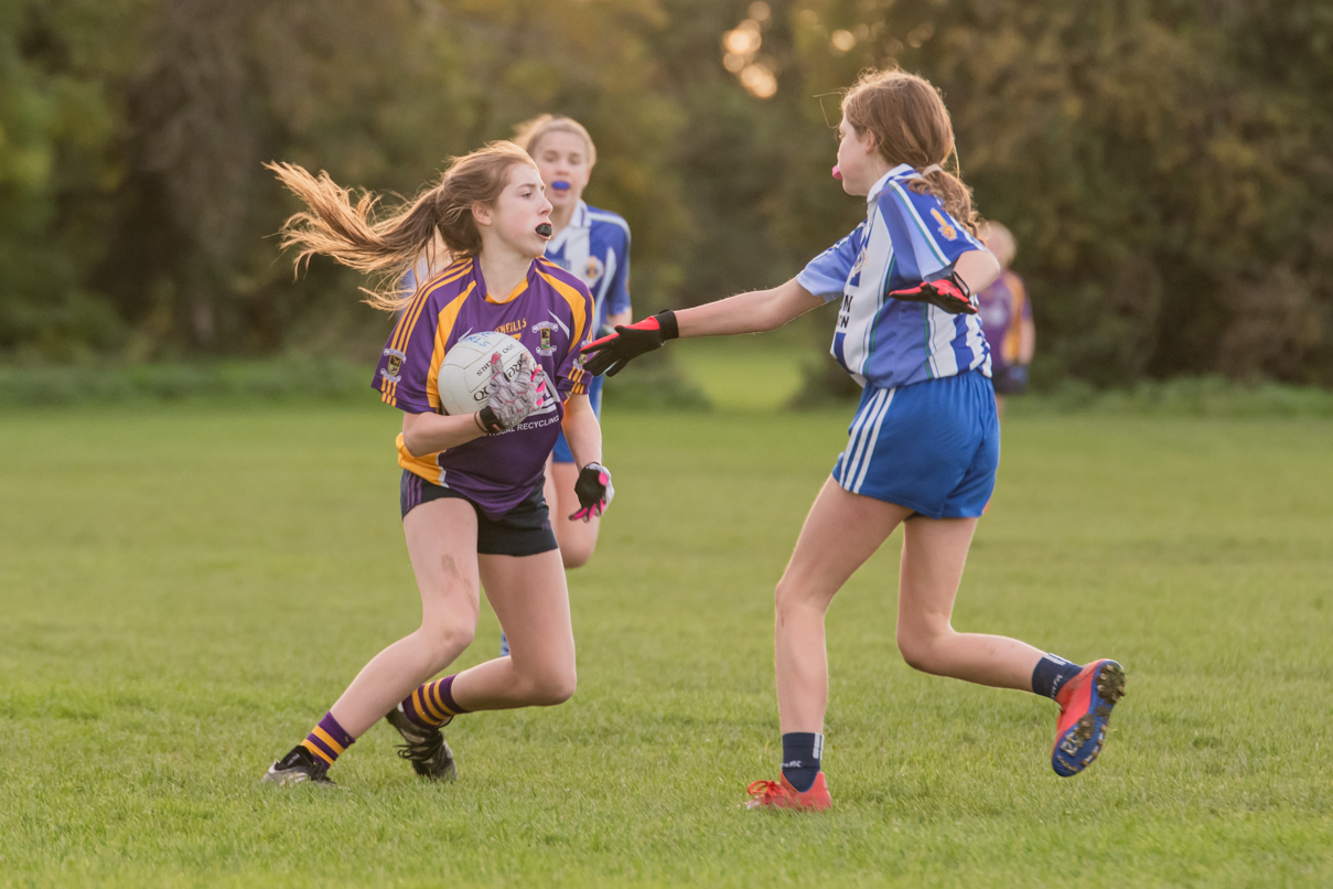 Kilmacud Crokes Under 13 Ladies Football Cup Final versus Ballyboden