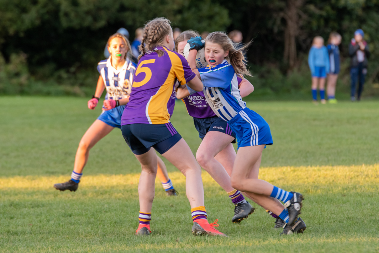 Kilmacud Crokes Under 13 Ladies Football Cup Final versus Ballyboden