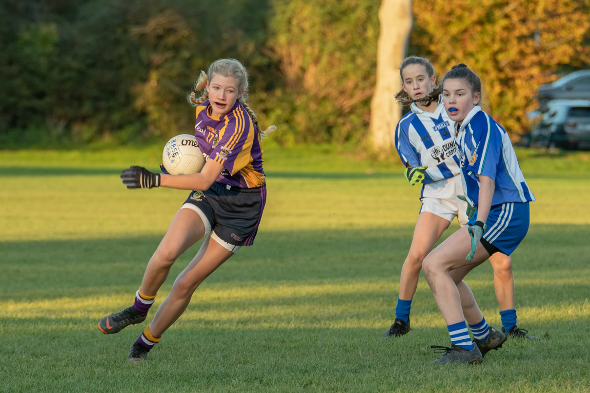 Kilmacud Crokes Under 13 Ladies Football Cup Final versus Ballyboden