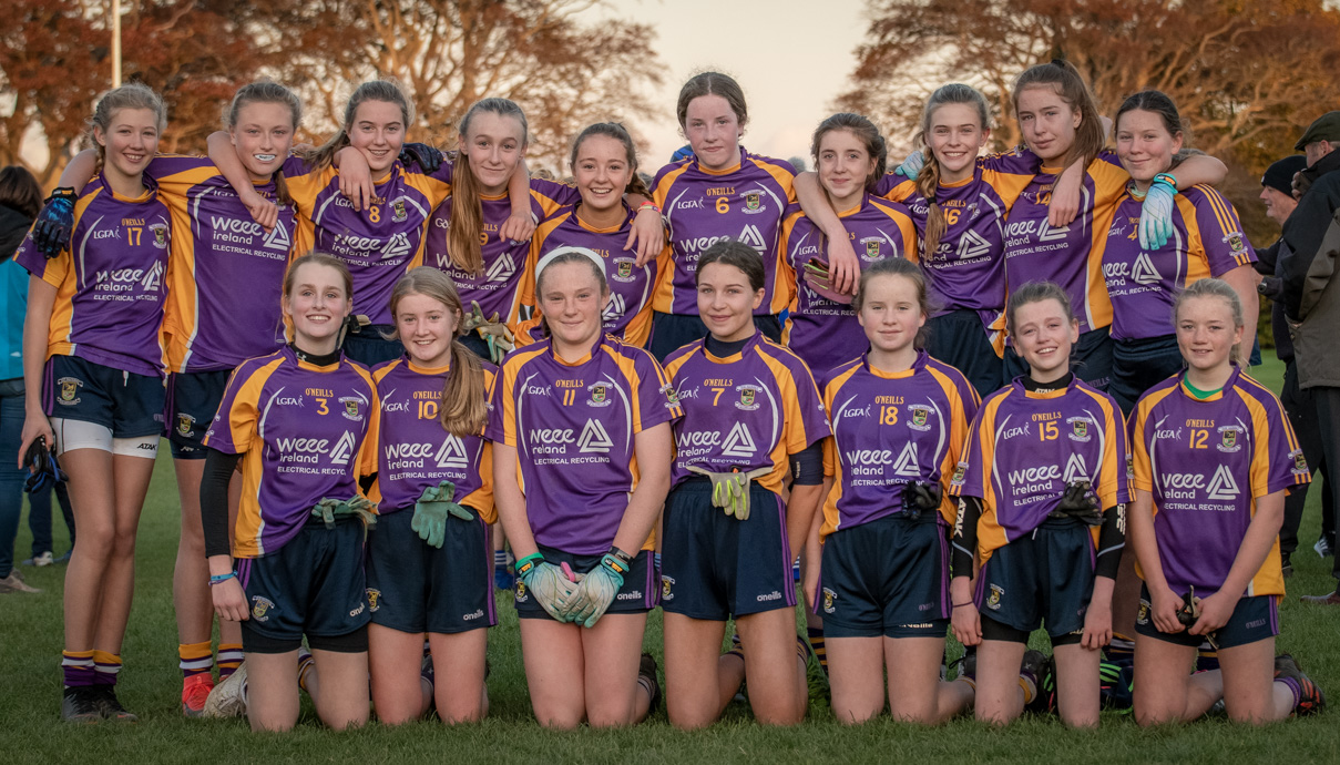 Kilmacud Crokes Under 13 Ladies Football Cup Final versus Ballyboden