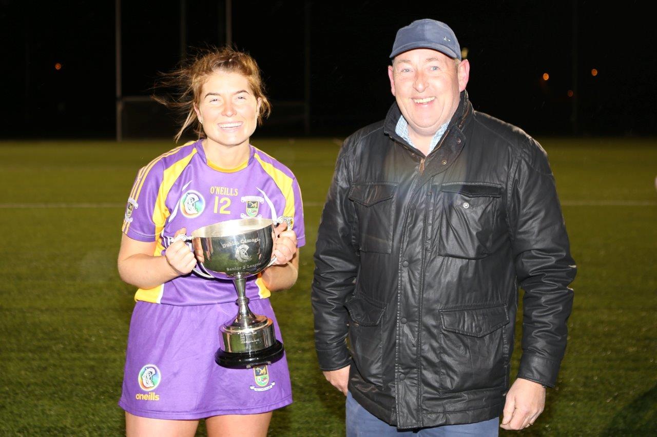 Senior Camogie Team win the Senior 2 County Championship Final