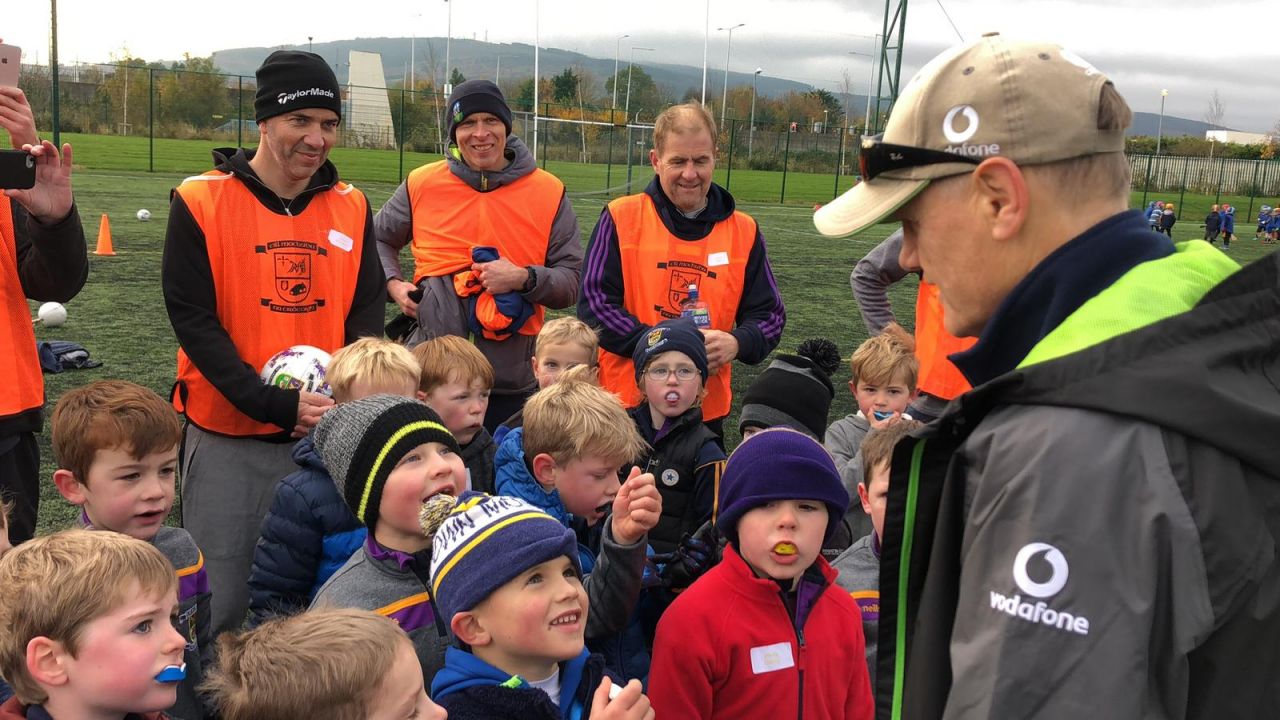 When Sam & Brendan and Joe Schmidt  Visited  the Nursery !!