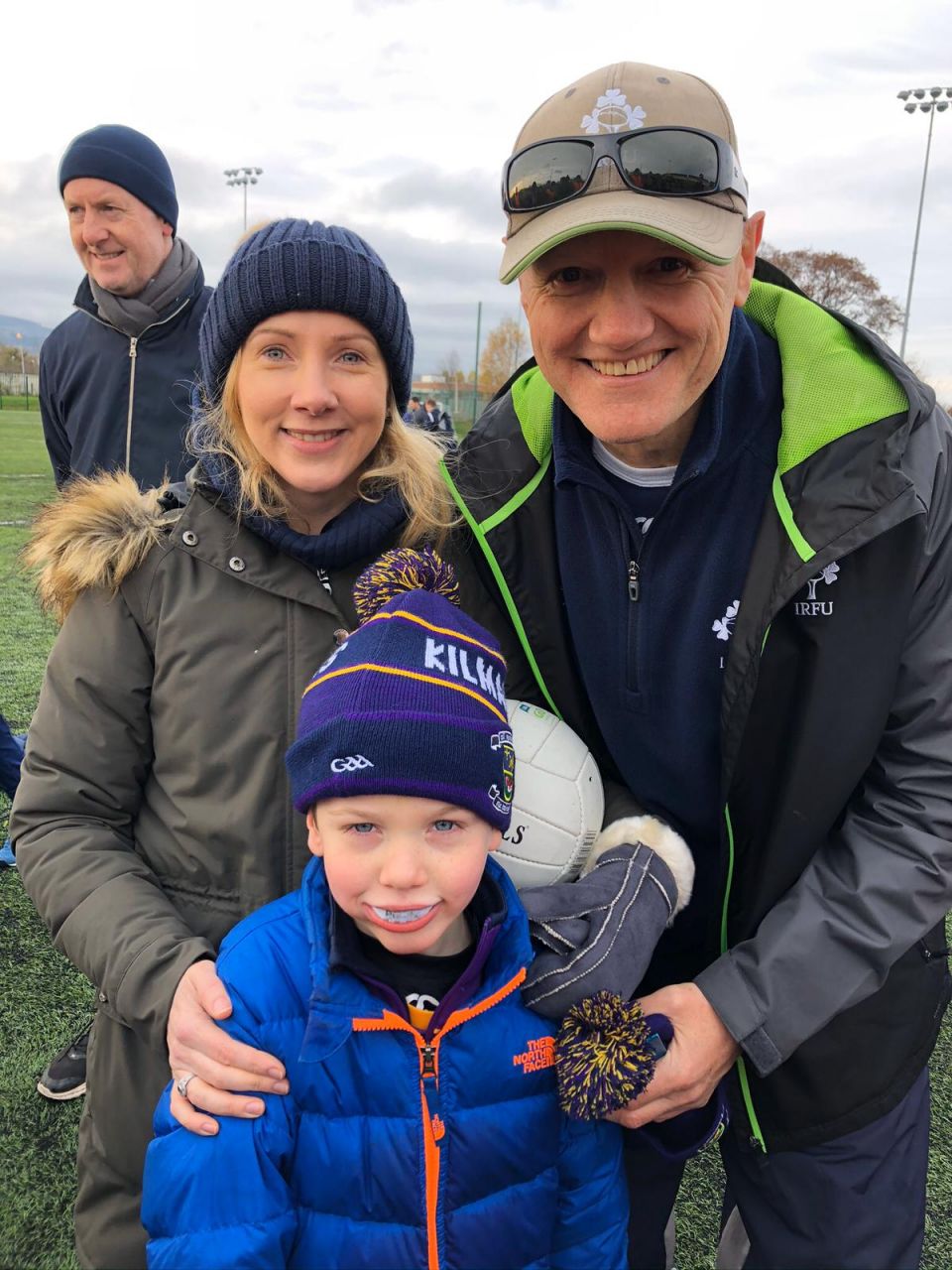 When Sam & Brendan and Joe Schmidt  Visited  the Nursery !!