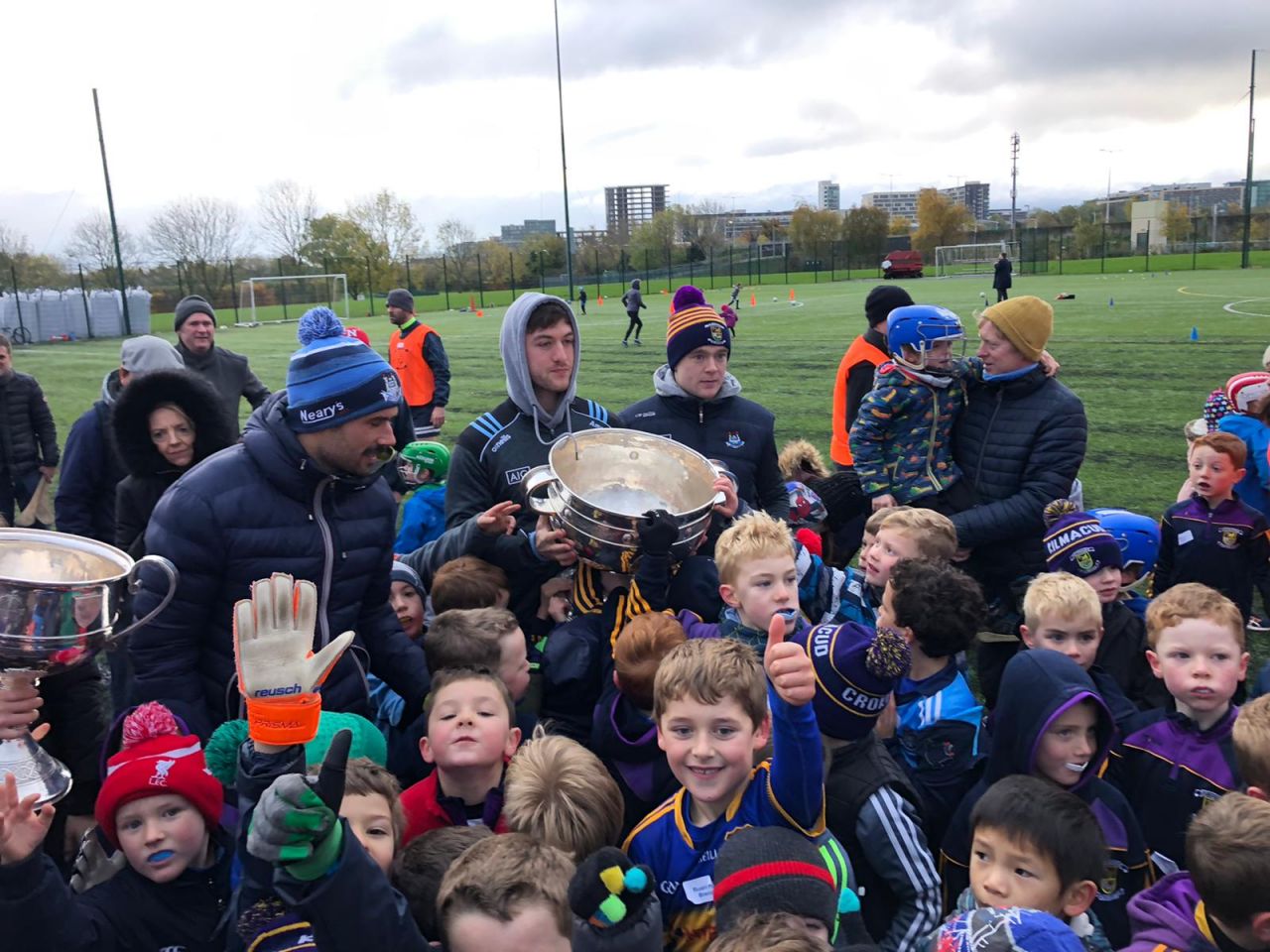 When Sam & Brendan and Joe Schmidt  Visited  the Nursery !!