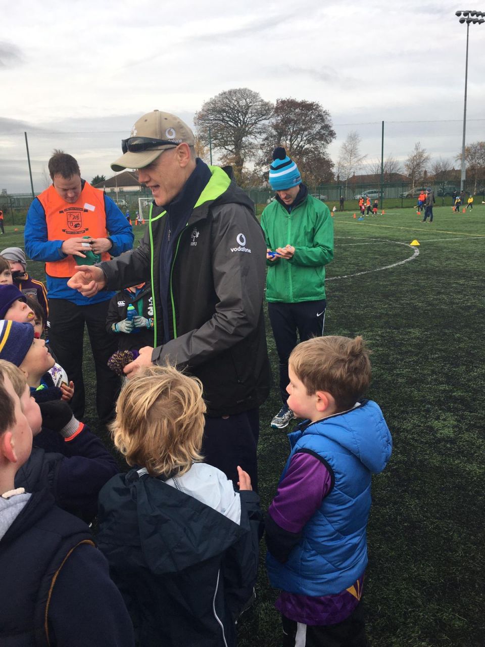 When Sam & Brendan and Joe Schmidt  Visited  the Nursery !!