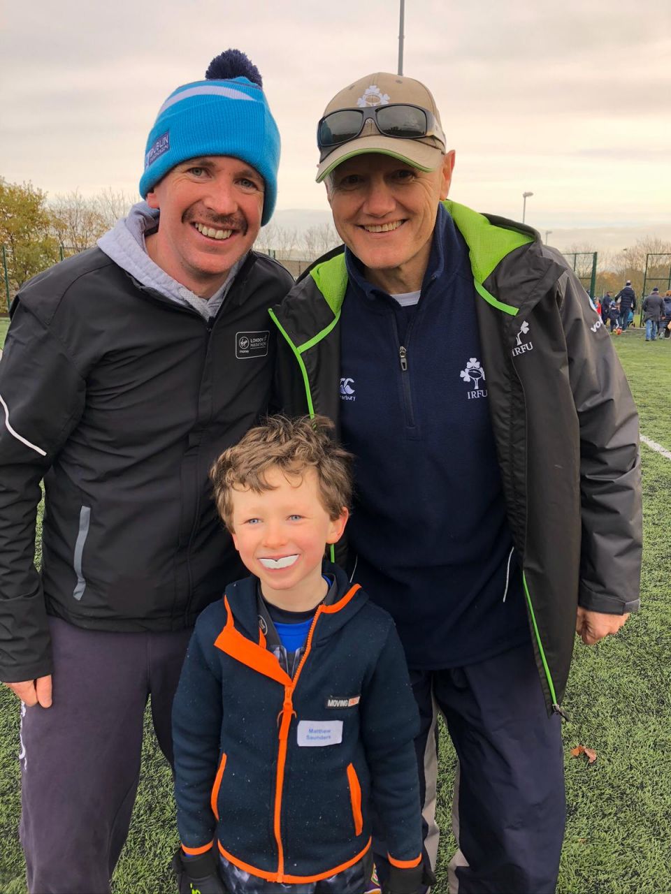 When Sam & Brendan and Joe Schmidt  Visited  the Nursery !!