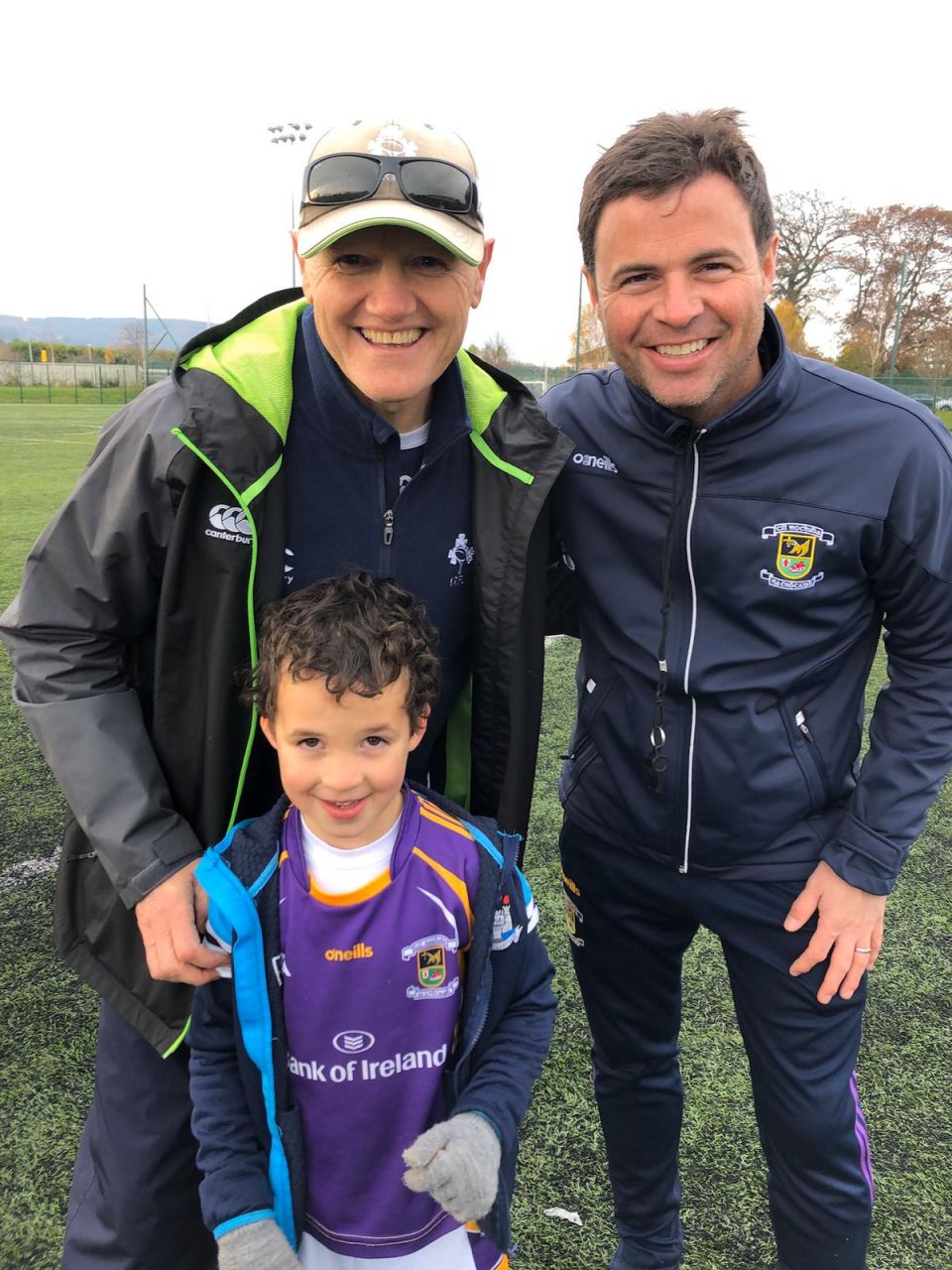 When Sam & Brendan and Joe Schmidt  Visited  the Nursery !!