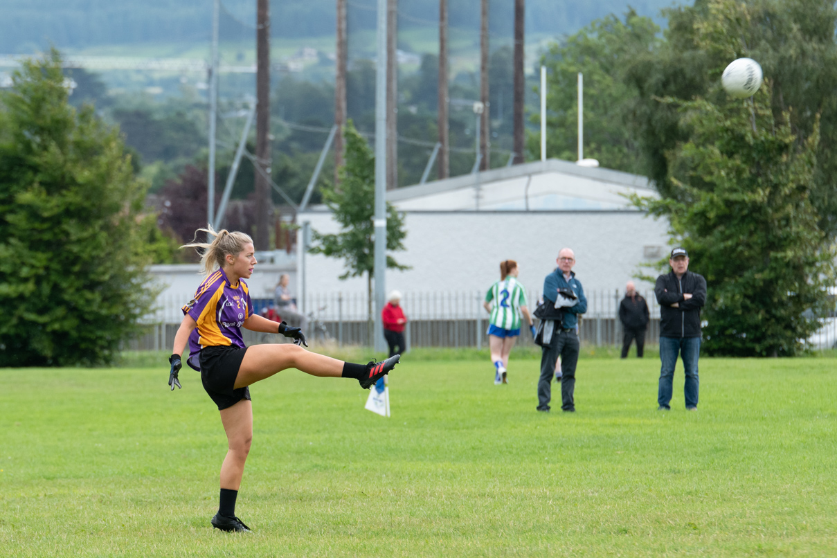 KCC Junior team ve Ballyboden C in the Adult League Cup Division 5.