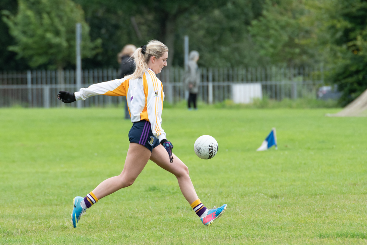 KCC Junior team ve Ballyboden C in the Adult League Cup Division 5.