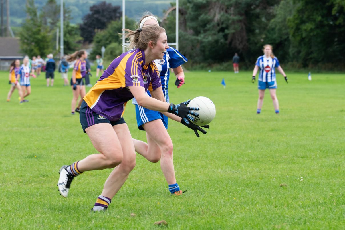 KCC Junior team ve Ballyboden C in the Adult League Cup Division 5.