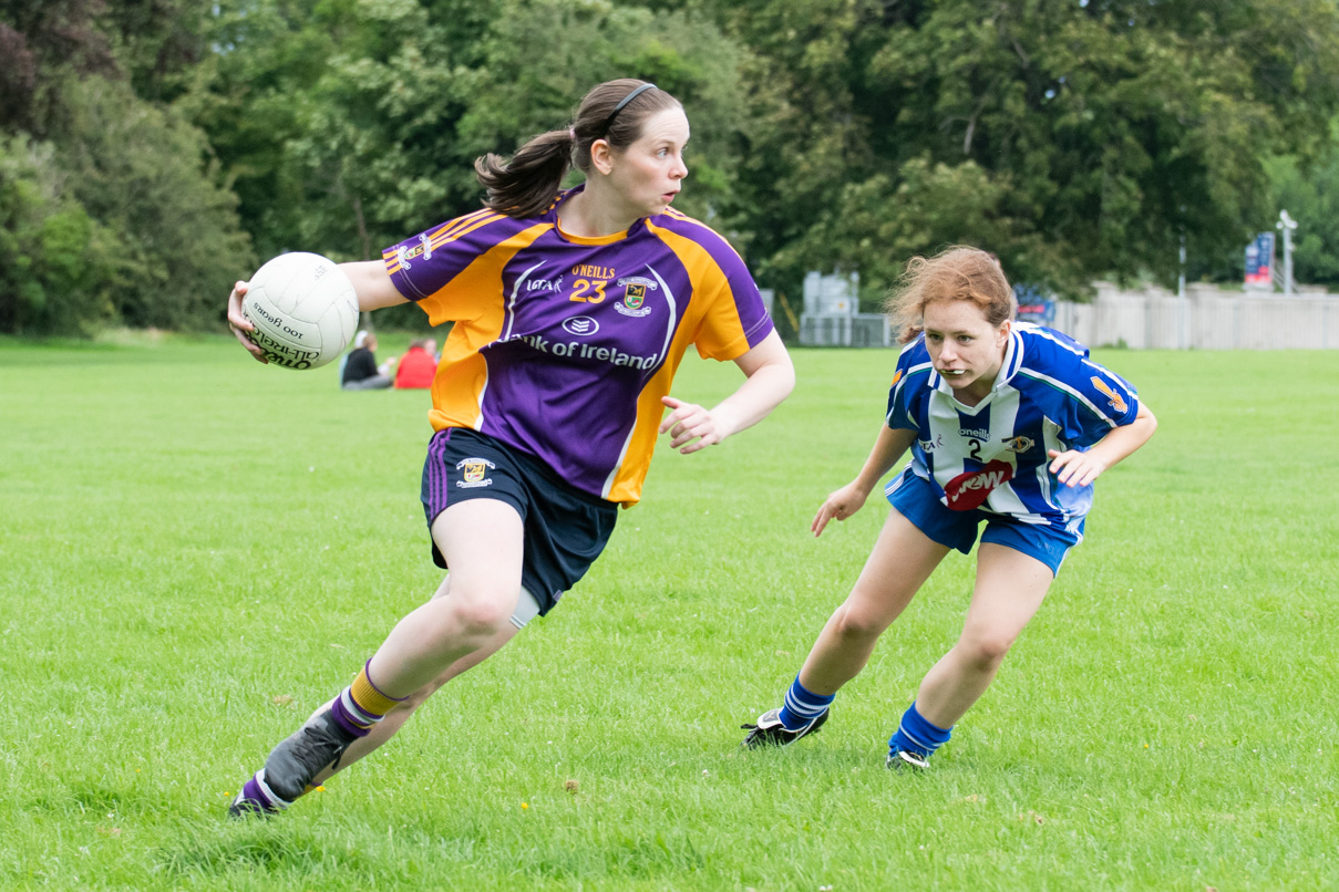 KCC Junior team ve Ballyboden C in the Adult League Cup Division 5.