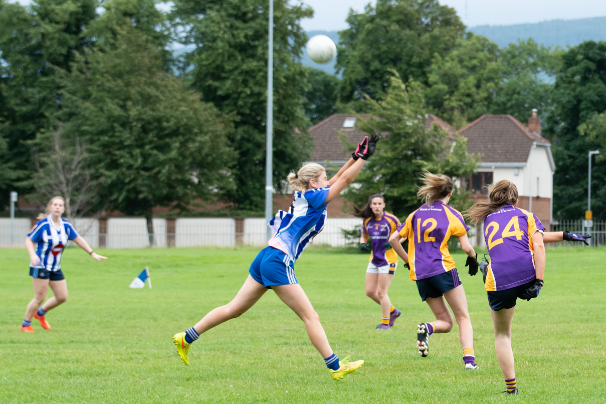 KCC Junior team ve Ballyboden C in the Adult League Cup Division 5.