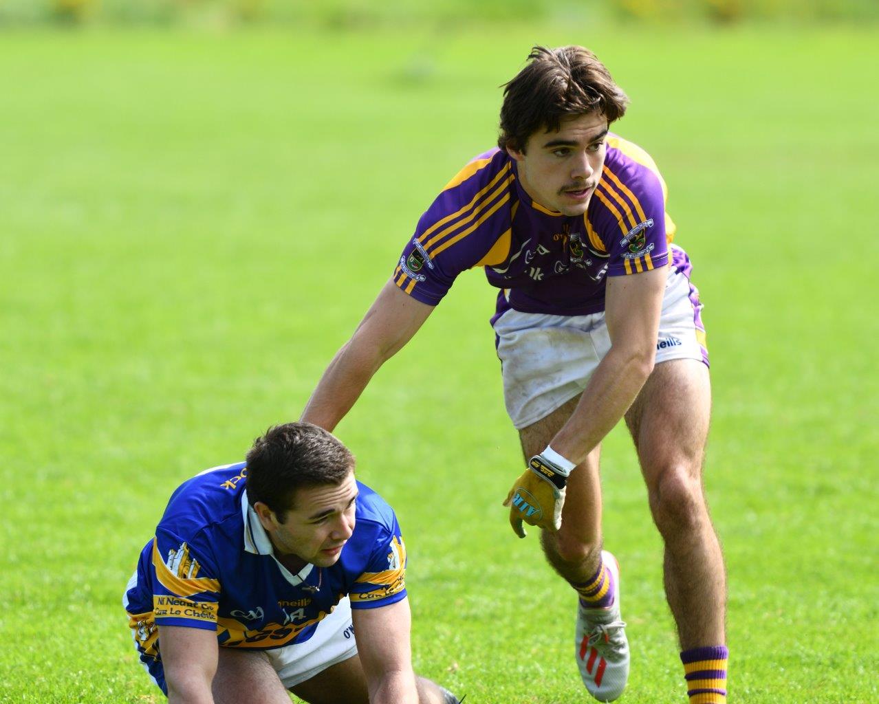 Junior 1 Football Championship 1st round game Kilmacud Crokes Versus Castleknock