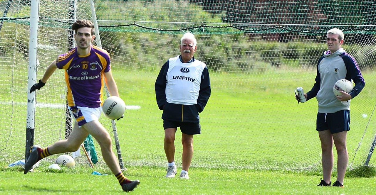 Junior 1 Football Championship 1st round game Kilmacud Crokes Versus Castleknock