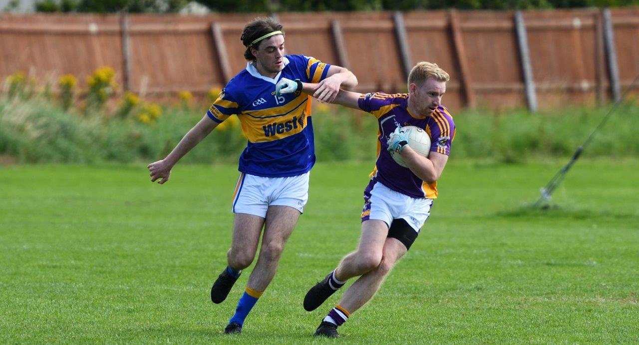 Junior 1 Football Championship 1st round game Kilmacud Crokes Versus Castleknock