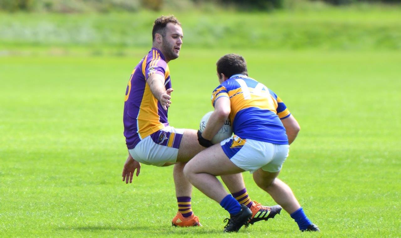 Junior 1 Football Championship 1st round game Kilmacud Crokes Versus Castleknock