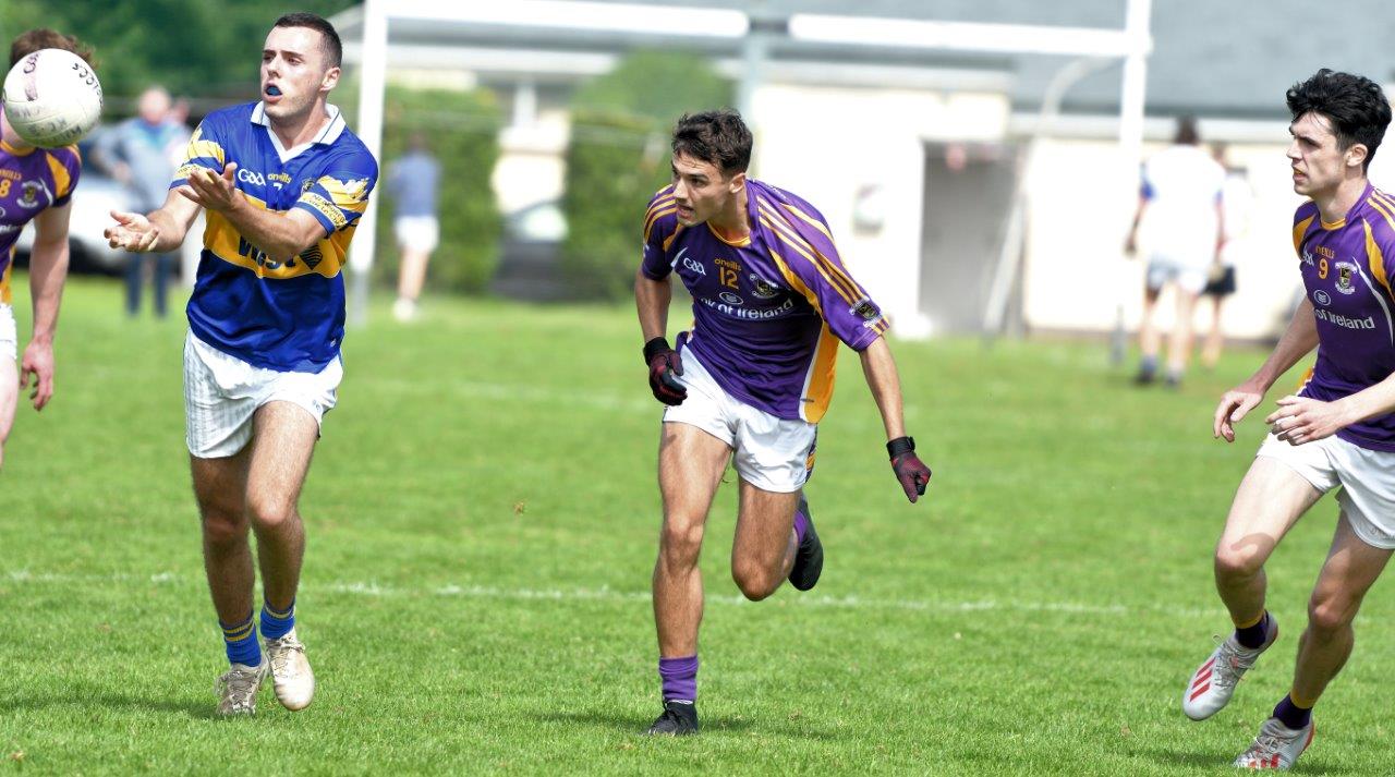 Junior 1 Football Championship 1st round game Kilmacud Crokes Versus Castleknock