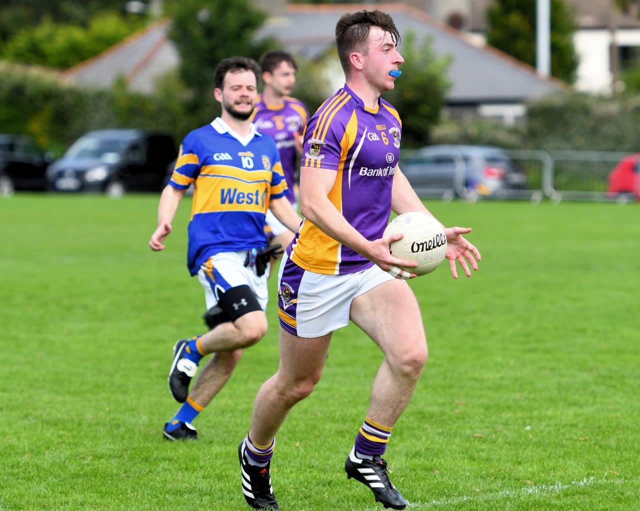 Junior 1 Football Championship 1st round game Kilmacud Crokes Versus Castleknock