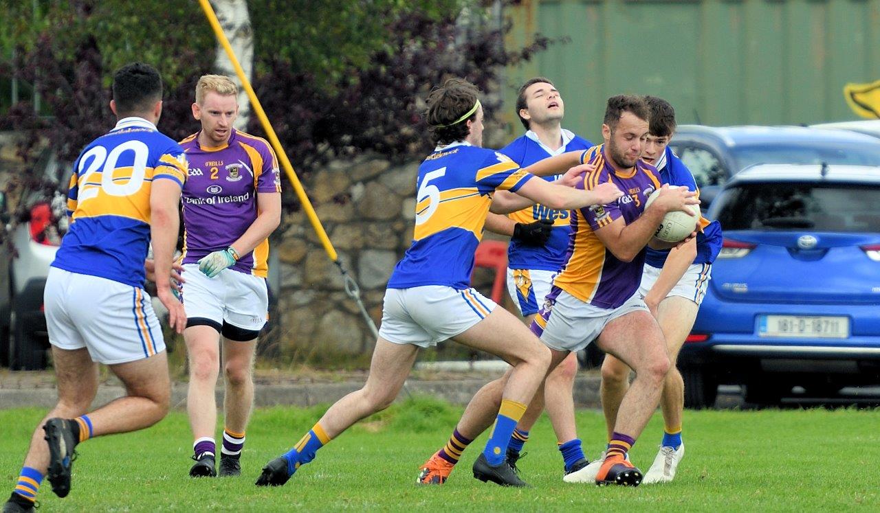 Junior 1 Football Championship 1st round game Kilmacud Crokes Versus Castleknock