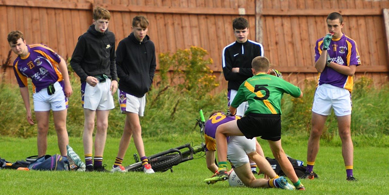 Minor E Football Championship Quarter Finals Kilmacud Crokes versus Thomas Davis