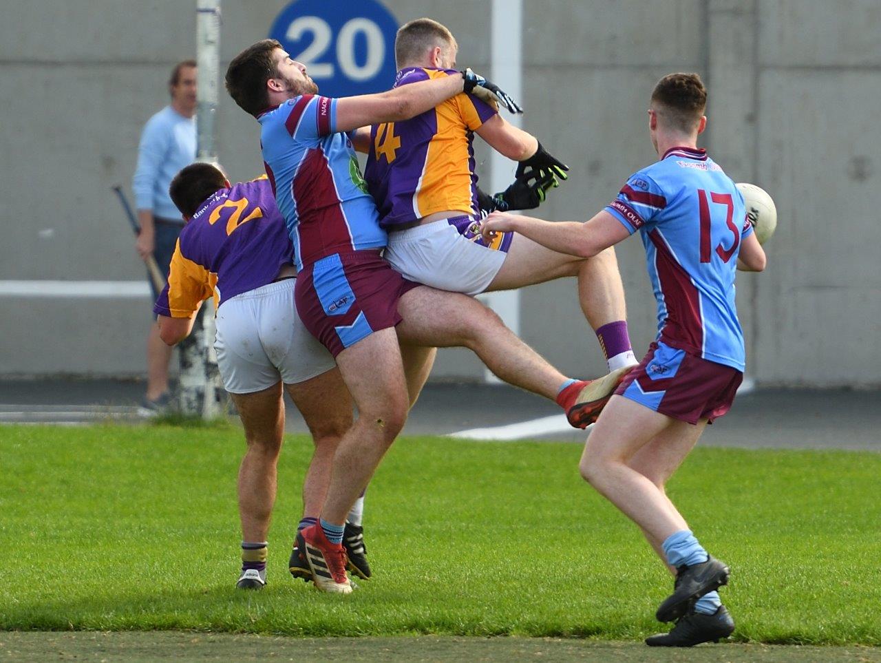 Junior 4 All County Football Championship Quarter final     Kilmacud Crokes V Naomh Olaf's