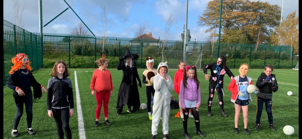 U11's Celebrate Halloween !!