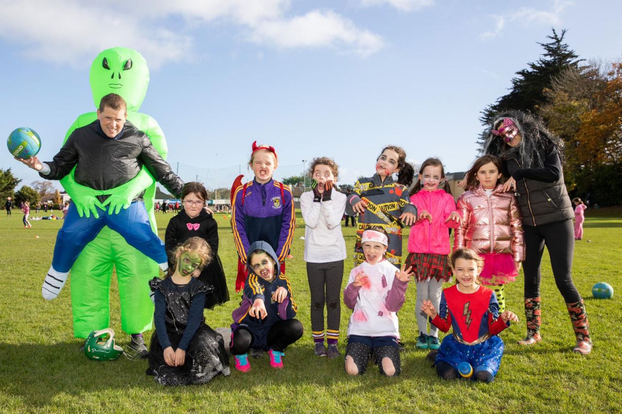 U8's dress up for Halloween