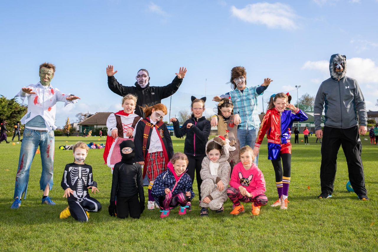 U8's dress up for Halloween