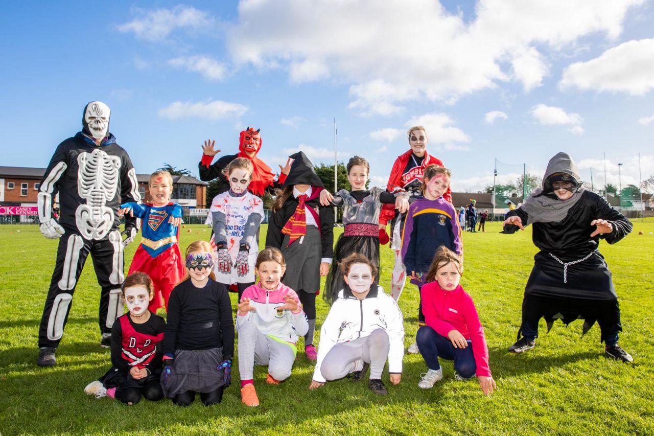 U8's dress up for Halloween