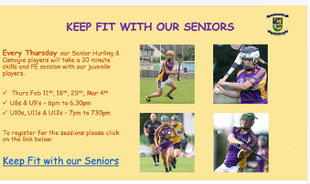 Keep Fit with our Seniors Every Thursday on Facebook !