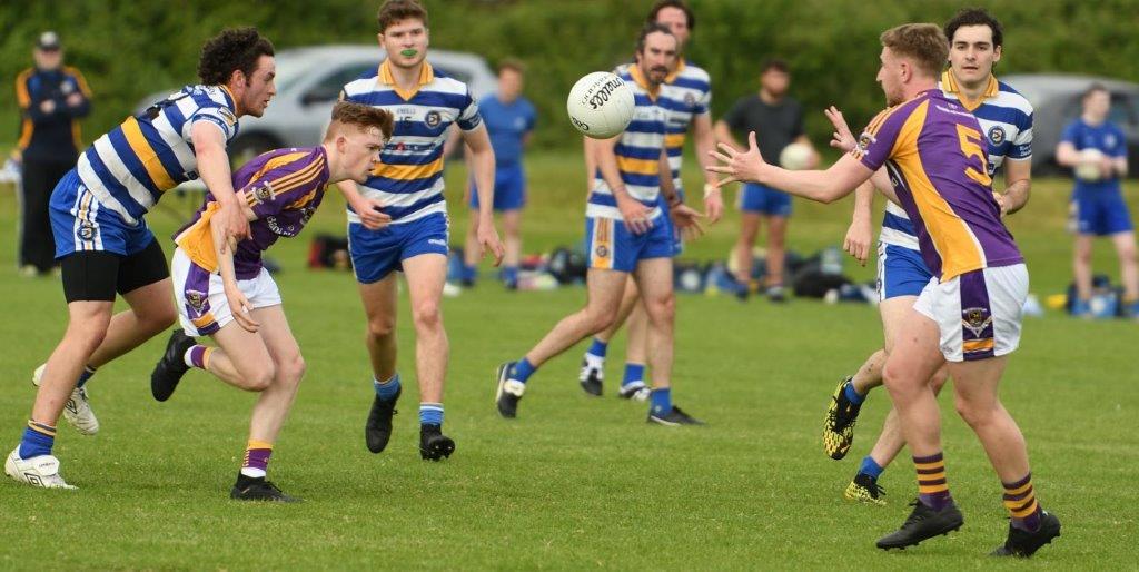 Go Ahead Adult Football League Division Four South  Kilmacud Crokes Versus Templeogue Synge Street