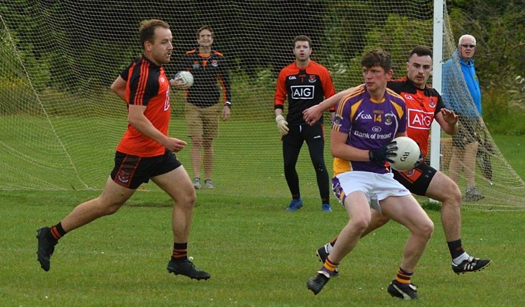 Go Ahead Adult Football League Division Four South Kilmacud Crokes versus Ballinteer St Johns