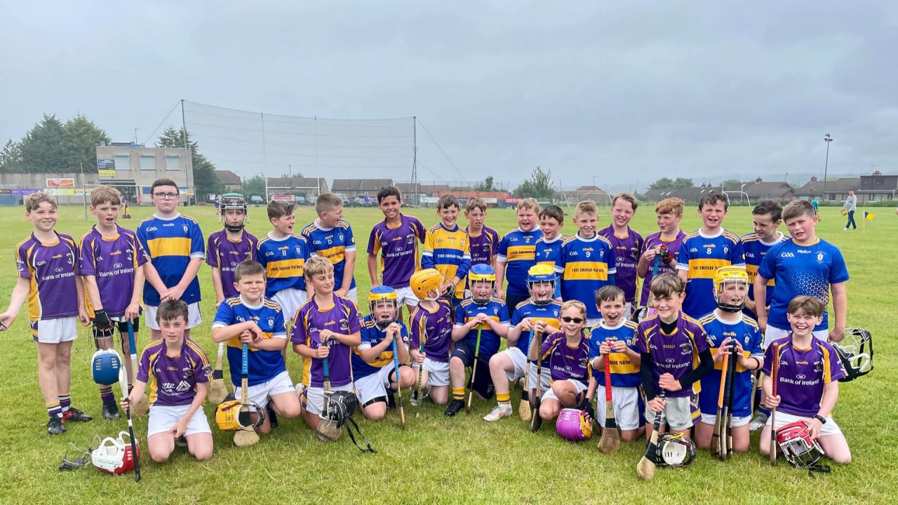 Under 11 Hurlers visit O’Donovan Rossa (Belfast) and Slaughtneil