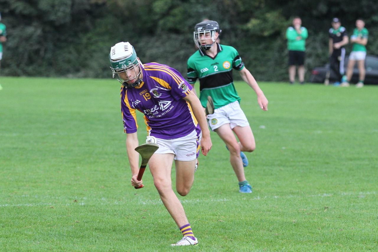 Strong performance by U16A hurlers against Erins Isle