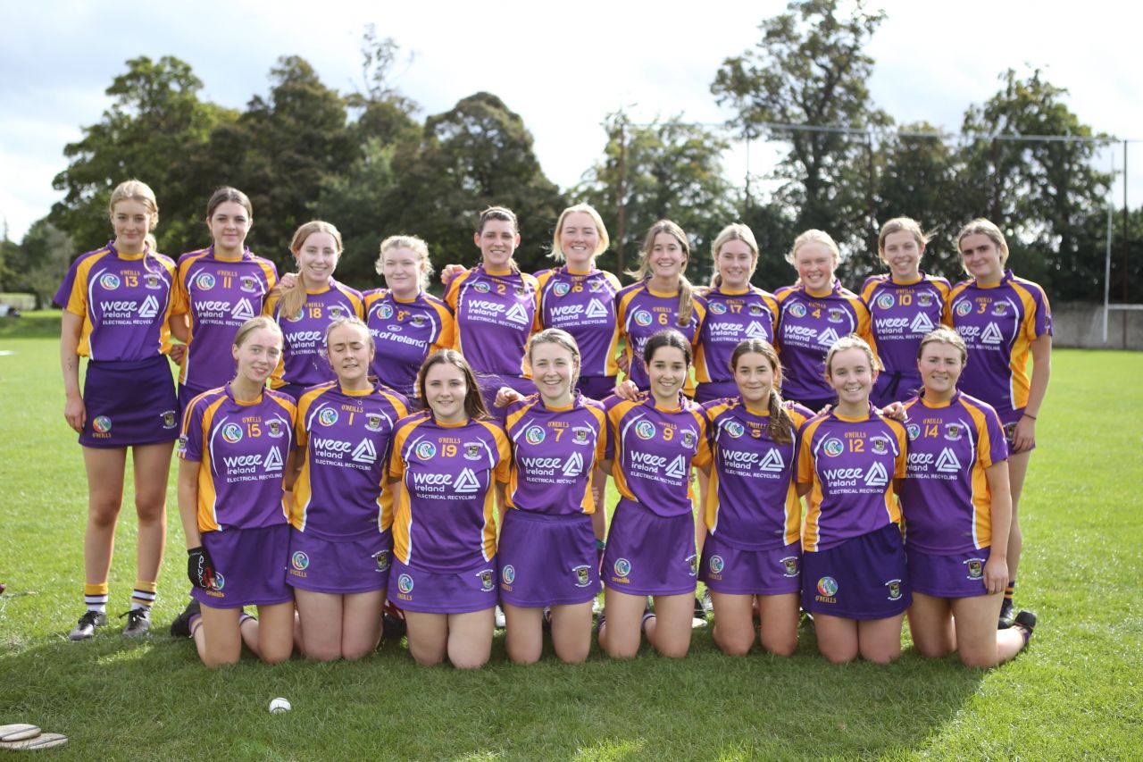 Intermediate Camogie team vs Naomh Olaf in Championship