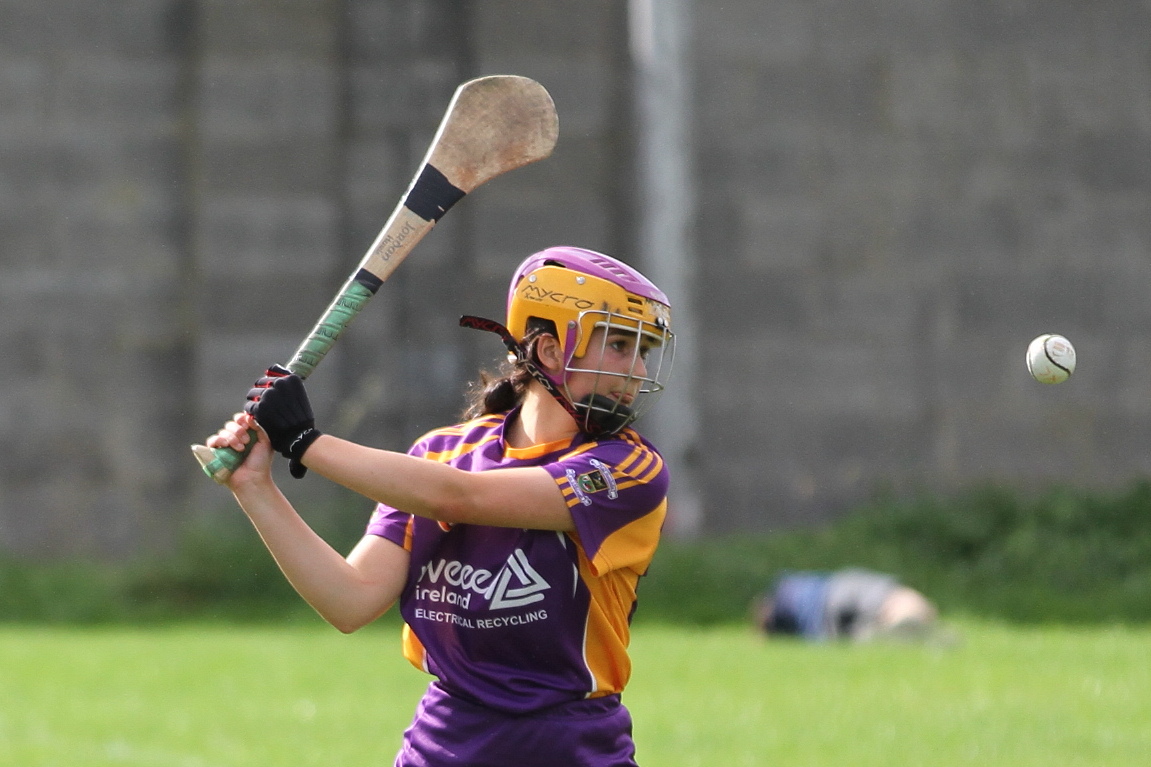 Intermediate Camogie team vs Naomh Olaf in Championship