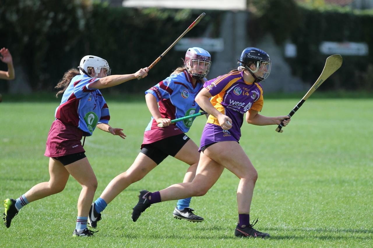 Intermediate Camogie team vs Naomh Olaf in Championship