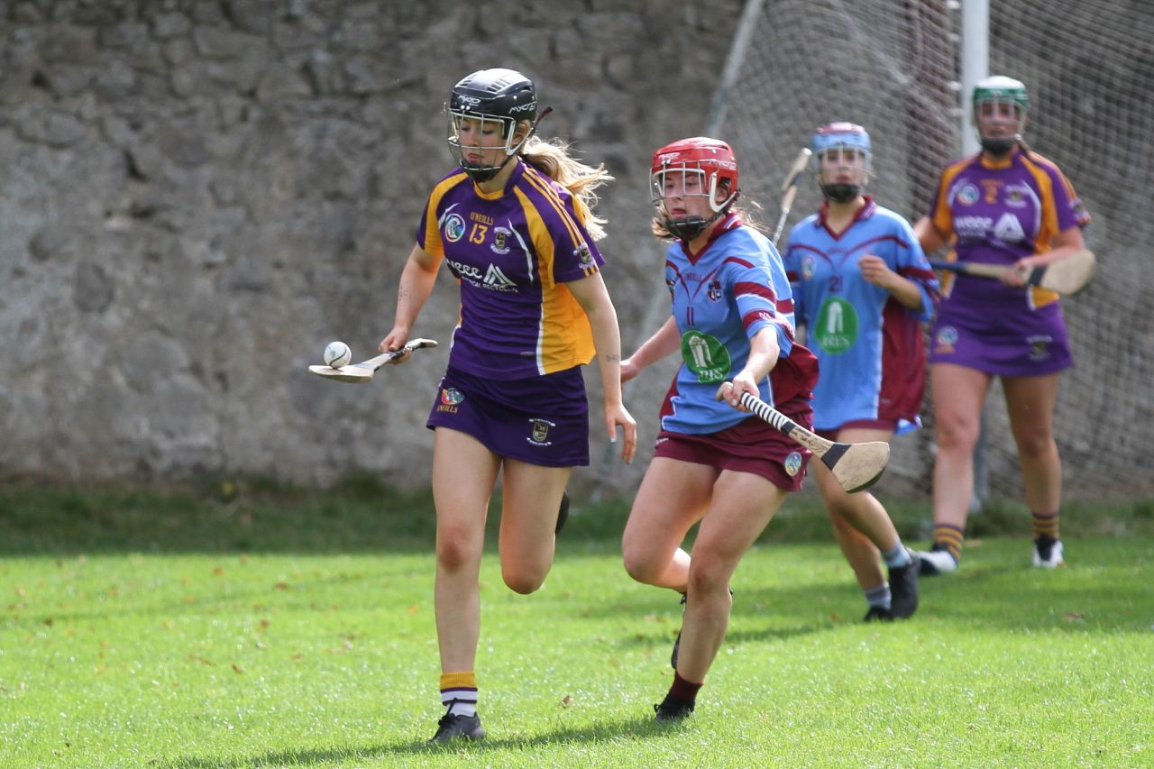 Intermediate Camogie team vs Naomh Olaf in Championship