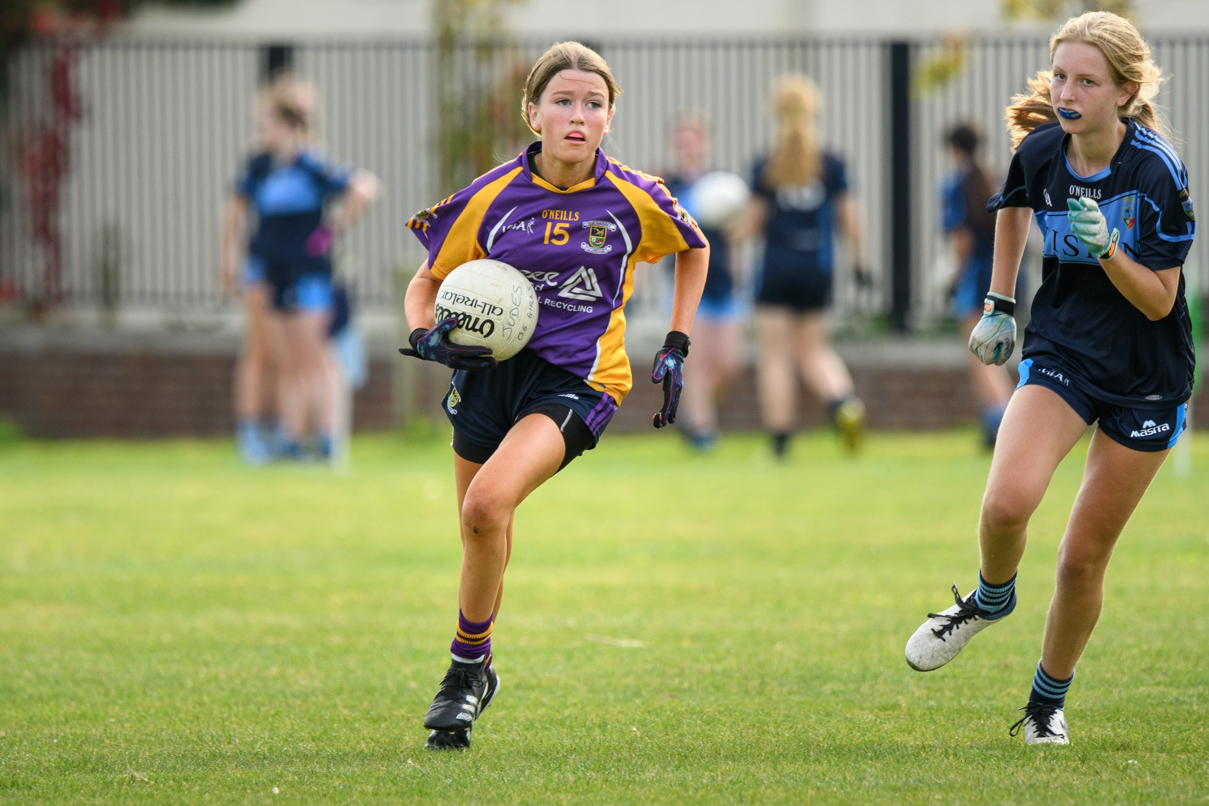 Ladies Football Under 15 Feile Championship Division 1 Knock Out Stages  Kilmacud Crokes Versus Judes