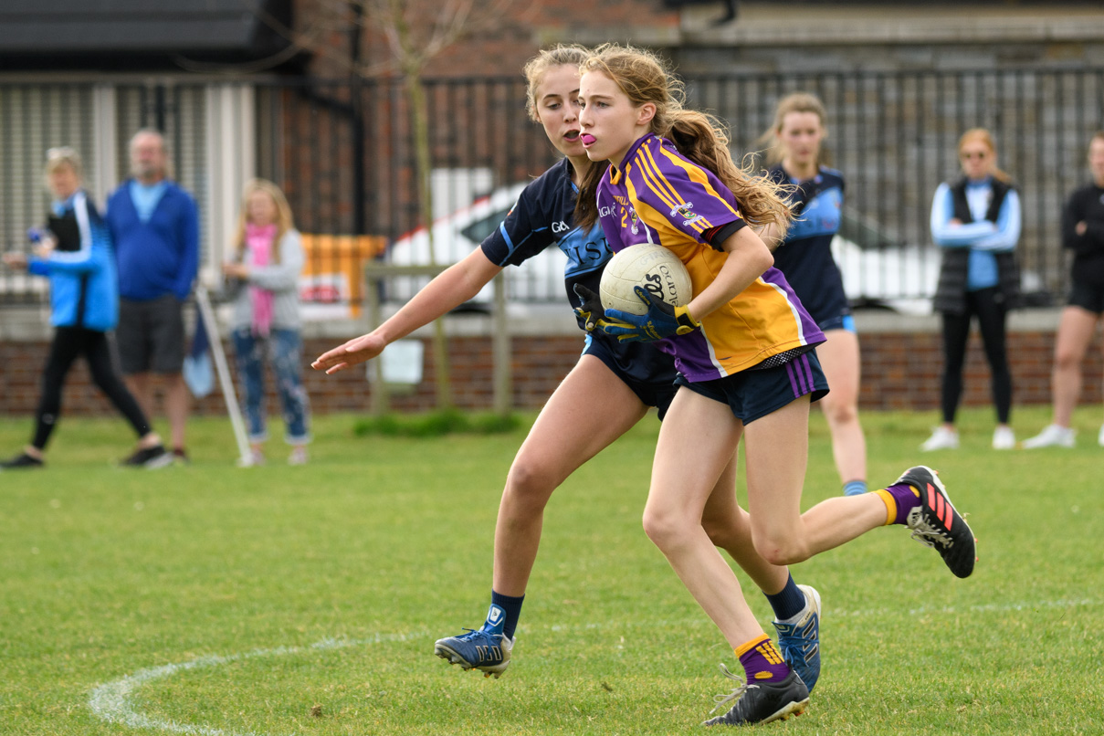 Ladies Football Under 15 Feile Championship Division 1 Knock Out Stages  Kilmacud Crokes Versus Judes