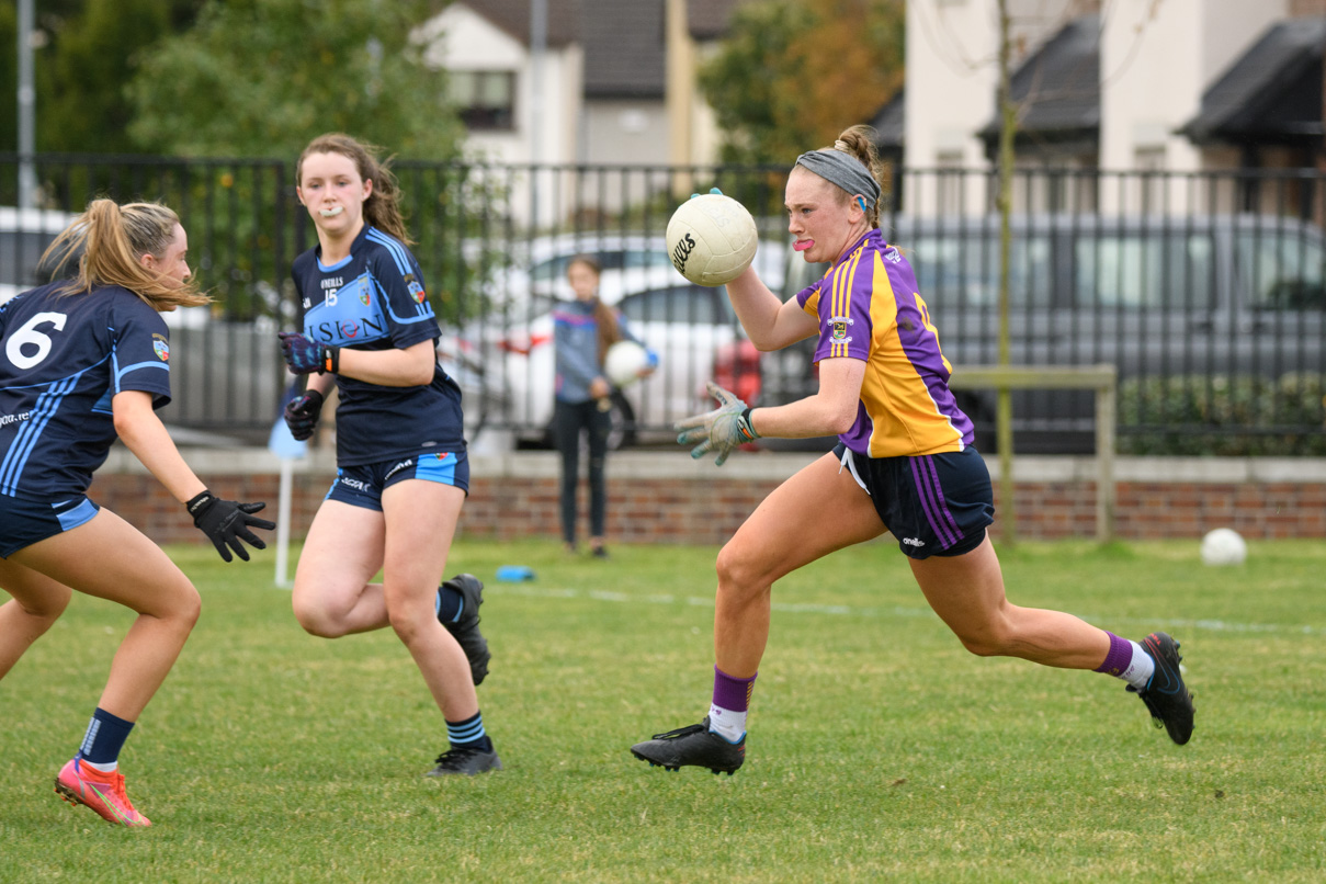 Ladies Football Under 15 Feile Championship Division 1 Knock Out Stages  Kilmacud Crokes Versus Judes