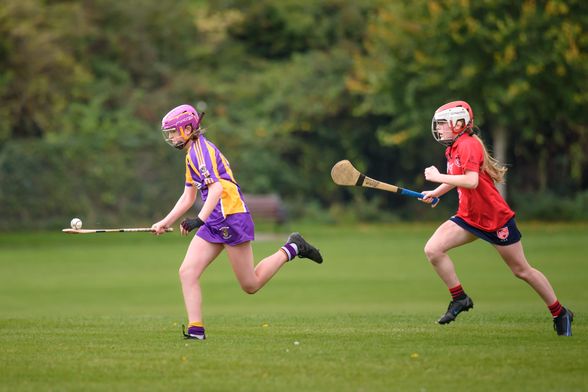 Camogie We Are Dublin Championship Shield Semi Finals U15  Kilmacud Crokes Versus Fingallians