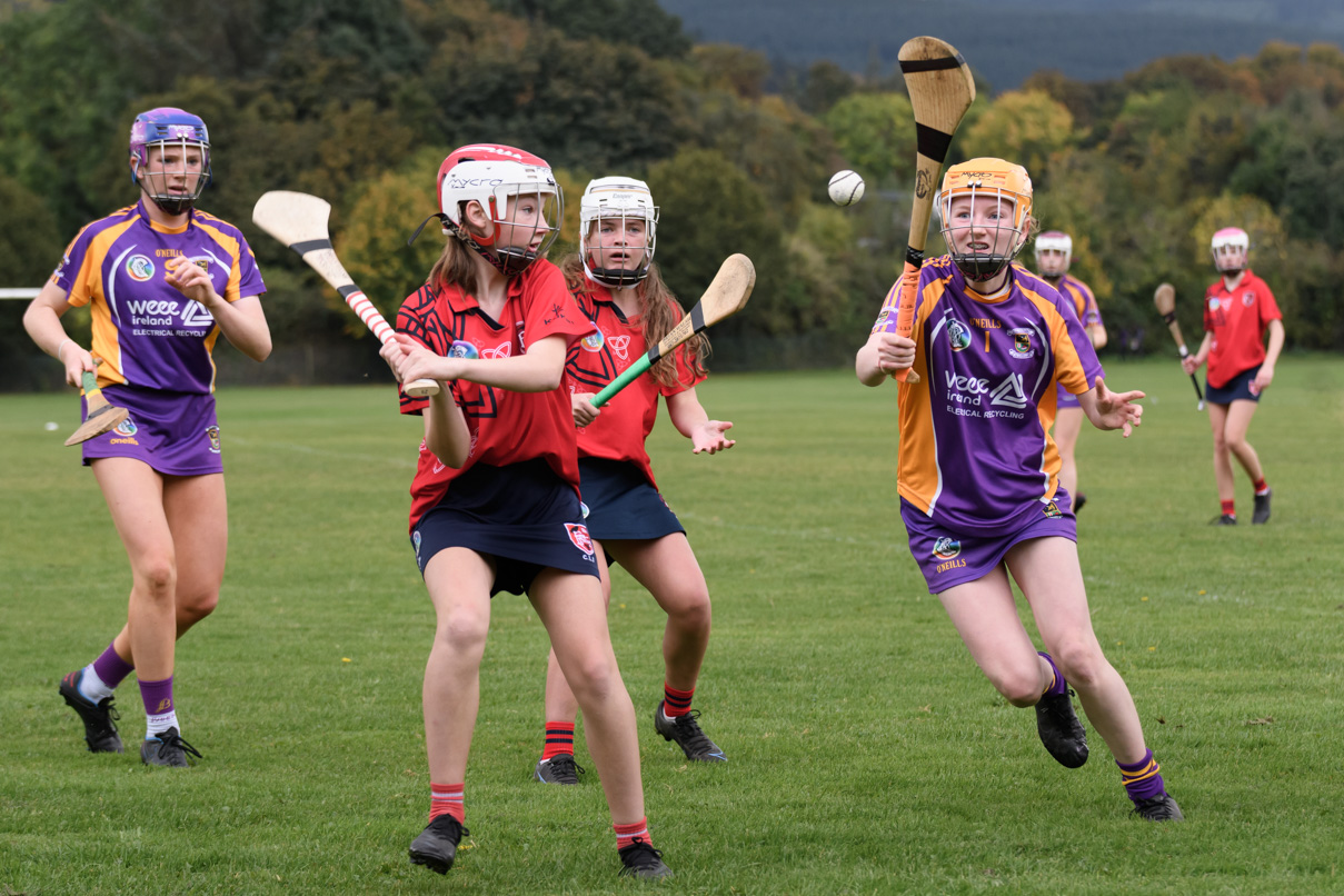 Camogie We Are Dublin Championship Shield Semi Finals U15  Kilmacud Crokes Versus Fingallians