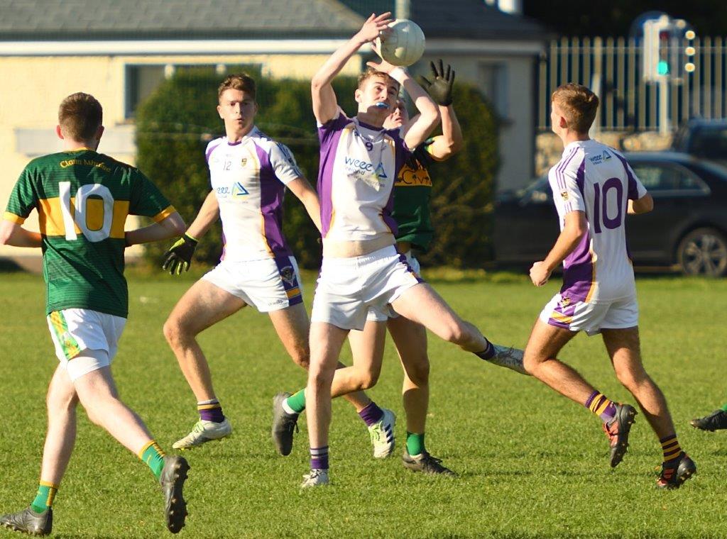 Go Ahead Junior 5 All County Football Championship Quarter Final  Kilmacud Crokes versus Clan Mhuire