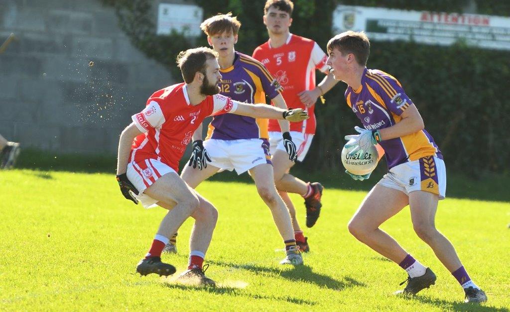 Go Ahead Junior 6 All County South Football Championship Quarter Final  Kilmacud Crokes Versus Cuala