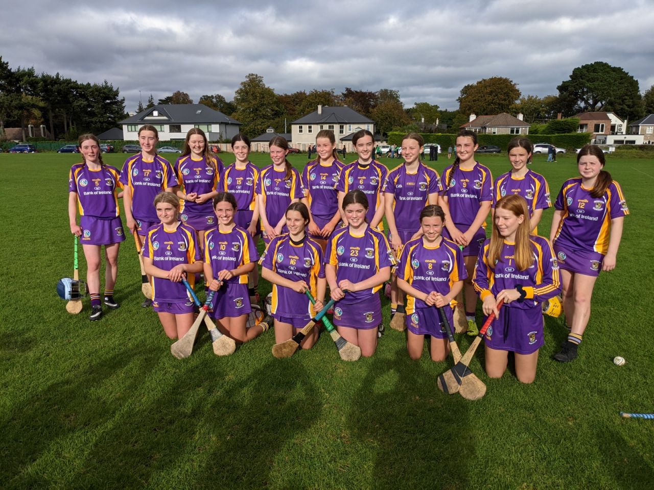 Best of luck to the Under 13 and Under 14 Div 1 Camogie teams in their Championship finals