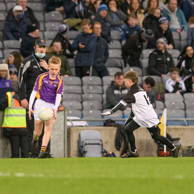 Kilmacud Crokes Under 13 Half Time Game Versus Kilcoo during All Ireland Club Football Final